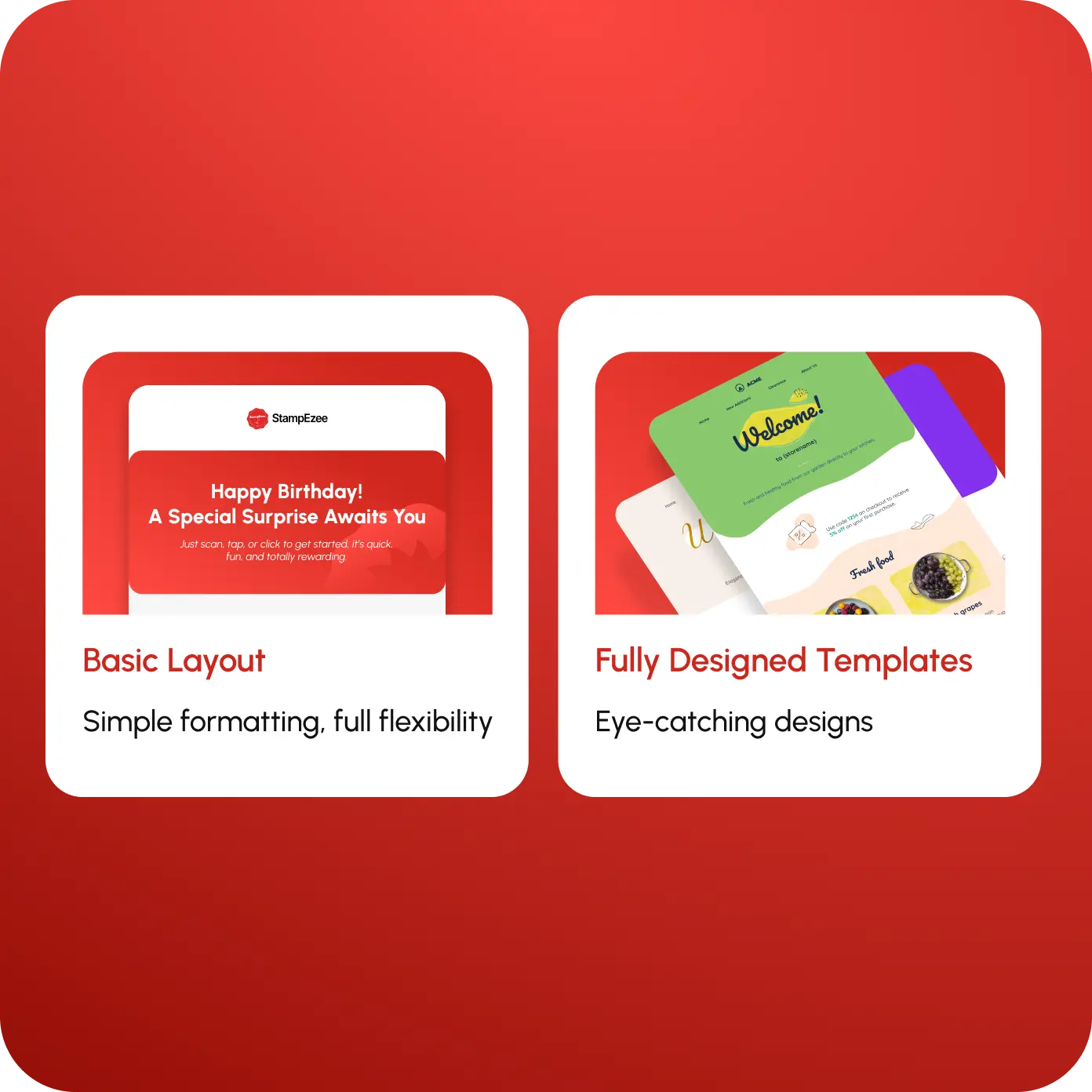 Custom Email Templates