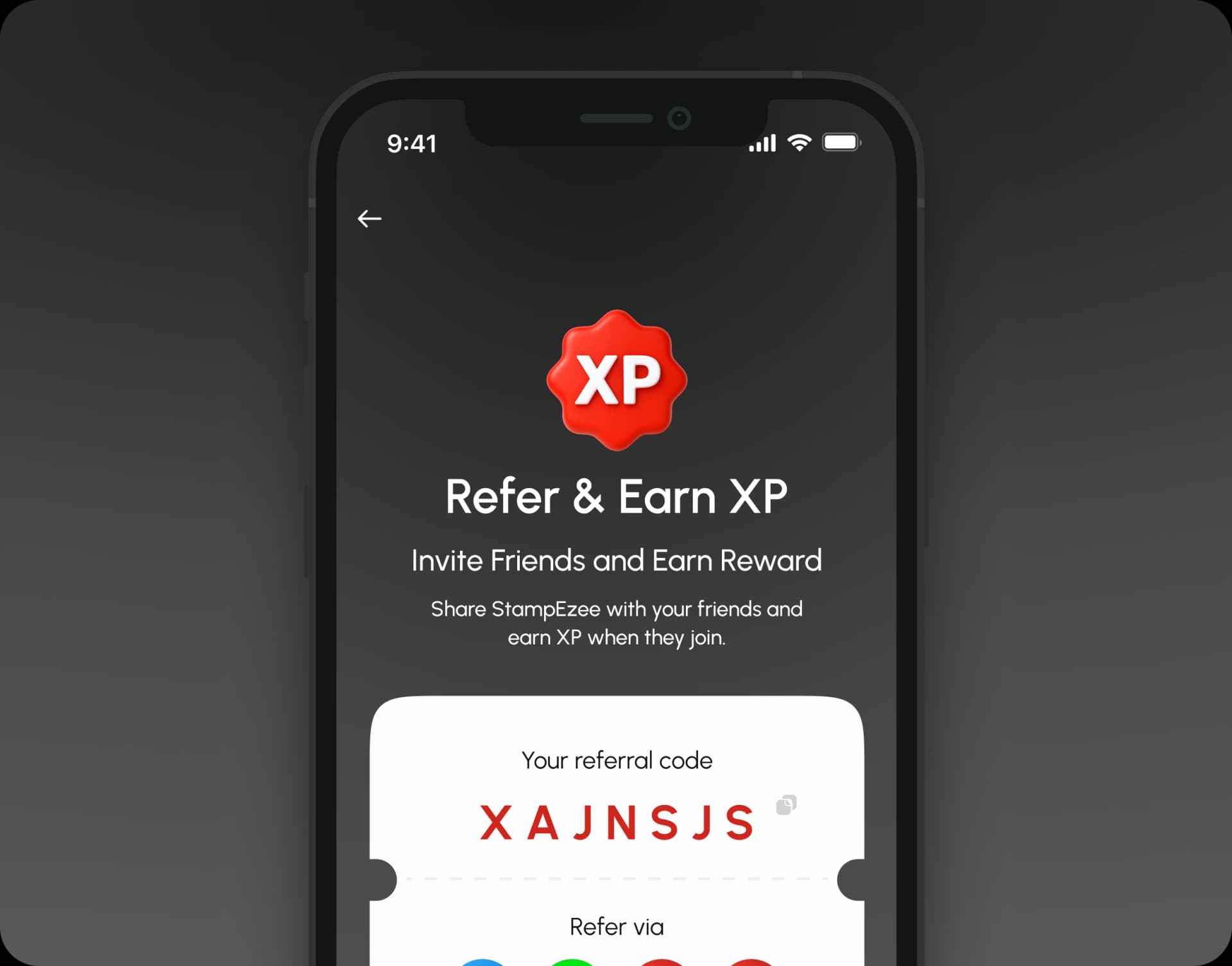 Share with Friends & Family